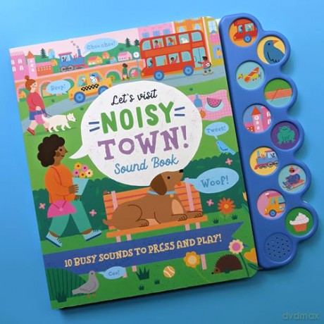 Lets Visit Noisy Town Sound Book [KSIĄŻKA]