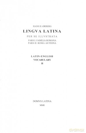 Lingua Latina - Hans Orberg [KSIĄŻKA]