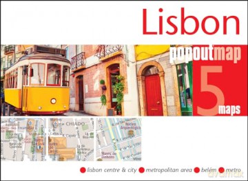 Lisbon Popout Map [KSIĄŻKA]