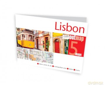 Lisbon Popout Map [KSIĄŻKA]