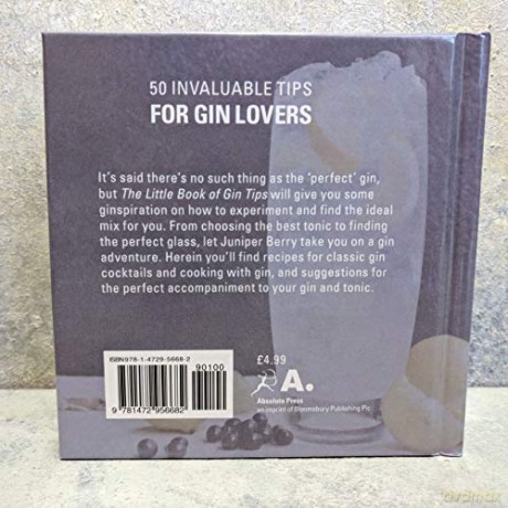 Little Book Of Gin Tips The - Berry Juniper [KSIĄŻKA]