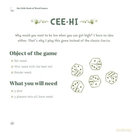 Little Book Of Weed Games - Mr Bud [KSIĄŻKA]