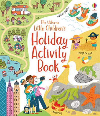 Little Childrens Holiday Activity Book - Rebecca Gilpin [KSIĄŻKA]