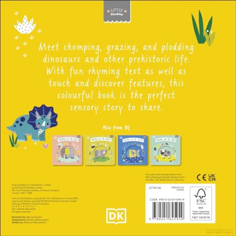Little Dinosaurs - Dk [KSIĄŻKA]