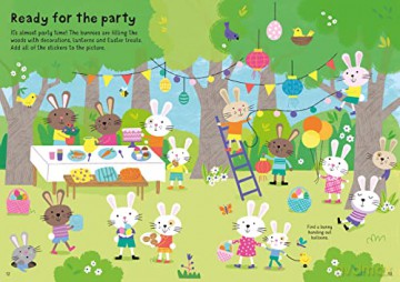 Little First Sticker Book Easter Bunnies: An Easter And Springtime Book For Children (Little First Stickers) - Jessica Greenwell [KSIĄŻKA]