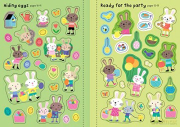 Little First Sticker Book Easter Bunnies: An Easter And Springtime Book For Children (Little First Stickers) - Jessica Greenwell [KSIĄŻKA]