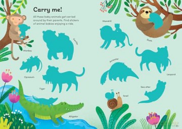 Little First Stickers Baby Animals - Jane Bingham [KSIĄŻKA]