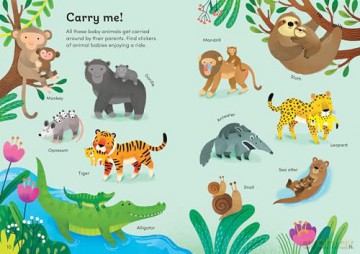 Little First Stickers Baby Animals - Jane Bingham [KSIĄŻKA]