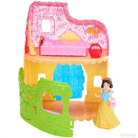 Barbie Disney Domki Księżniczek Magiclip [ZABAWKA]