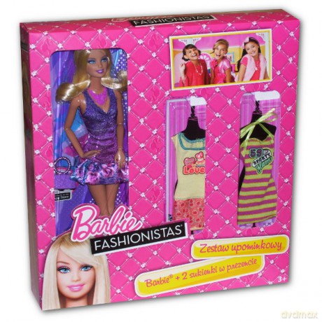 Barbie Fashionistas Zestaw Upominkowy [ZABAWKA]