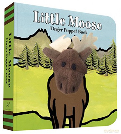 Little Moose Finger Puppet Book [KSIĄŻKA]