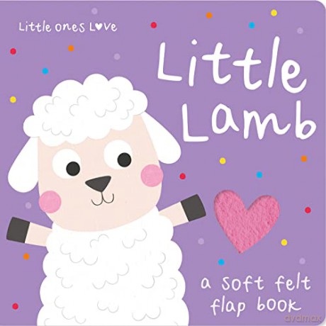 Little Ones Love Little Lamb - Holly Hall [KSIĄŻKA]