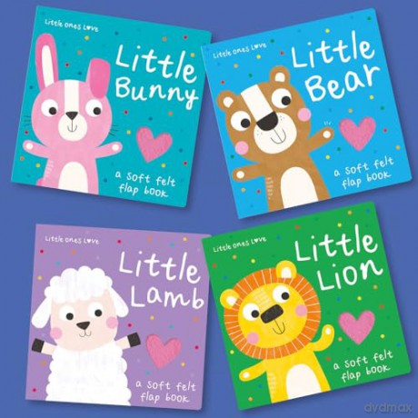 Little Ones Love Little Lamb - Holly Hall [KSIĄŻKA]