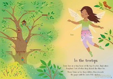 Little Sticker Dolly/Treetop Fairies - Fiona Watt [KSIĄŻKA]