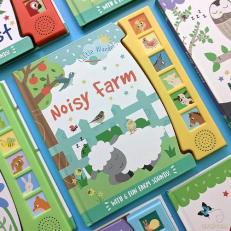 Little Wonders Noisy Farm [KSIĄŻKA]