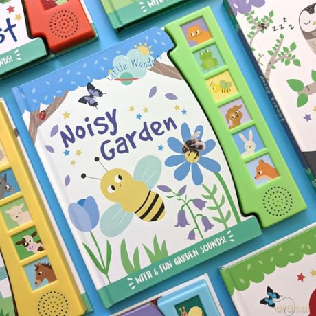 Little Wonders Noisy Garden [KSIĄŻKA]
