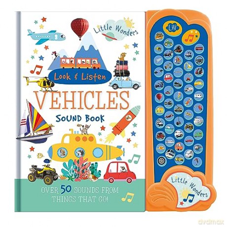 Little Wonders Vehicles Sound Book - Rebecca Bagley [KSIĄŻKA]