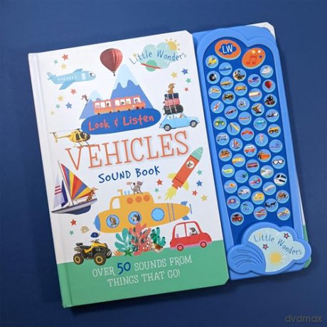 Little Wonders Vehicles Sound Book - Rebecca Bagley [KSIĄŻKA]