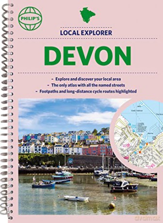 Local Explorer Street Atlas Devon - Philips Maps [KSIĄŻKA]