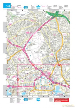 Local Explorer Street Atlas Devon - Philips Maps [KSIĄŻKA]