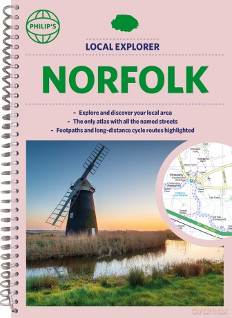 Local Explorer Street Atlas Norfolk - Philips Maps [KSIĄŻKA]