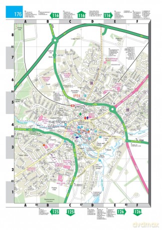 Local Explorer Street Atlas Norfolk - Philips Maps [KSIĄŻKA]