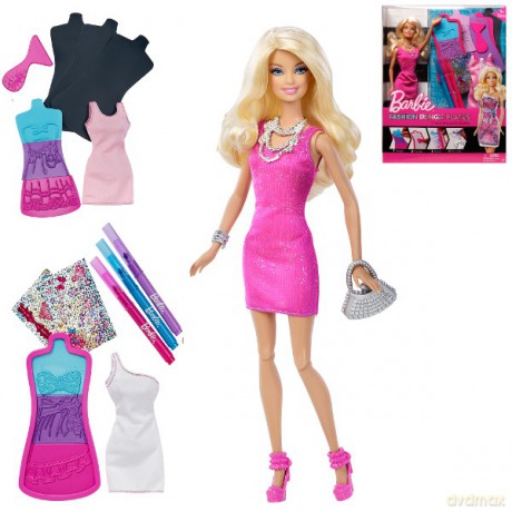 MATTEL Barbie Studio Projektowe (X7892) [ZABAWKA]