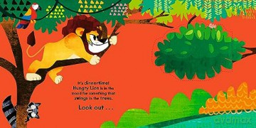 Look Out Hungry Lion - Paul Delaney [KSIĄŻKA]