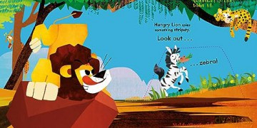 Look Out Hungry Lion - Paul Delaney [KSIĄŻKA]
