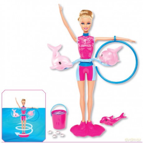 Barbie Trenerka Delfinów [ZABAWKA]