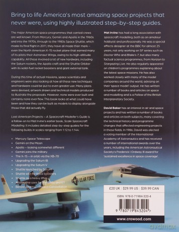 Lost American Projects: A Spacecraft Modellers Guide - Mat Irvine [KSIĄŻKA]