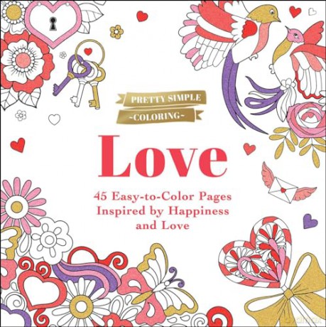 Love Colouring Book - Adams Media [KSIĄŻKA]