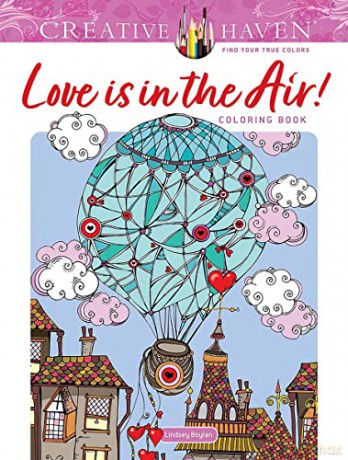 Love Is In The Air Coloring Book - Lindsey Boylan [KSIĄŻKA]