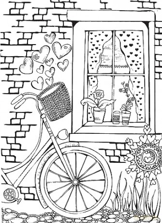 Love Is In The Air Coloring Book - Lindsey Boylan [KSIĄŻKA]