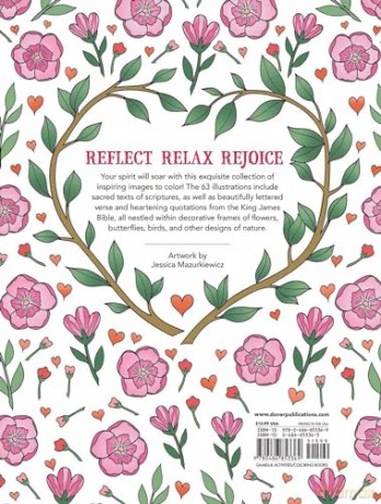 Love Is Patient, Love Is Kind Coloring Book (Adult Coloring Books: Religious) - Jessic Mazurkiewicz [KSIĄŻKA]