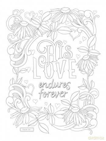 Love Is Patient, Love Is Kind Coloring Book (Adult Coloring Books: Religious) - Jessic Mazurkiewicz [KSIĄŻKA]