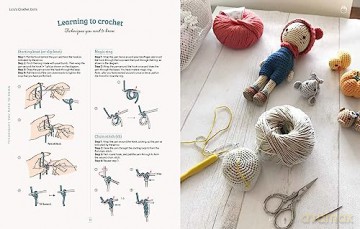 Lulus Crochet Dolls - Lulu Compotine [KSIĄŻKA]