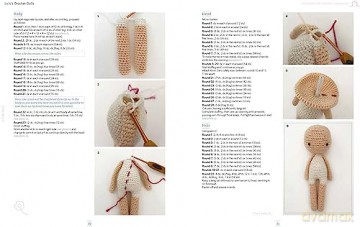 Lulus Crochet Dolls - Lulu Compotine [KSIĄŻKA]