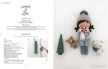 Lulus Crochet Dolls - Lulu Compotine [KSIĄŻKA]