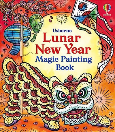 Lunar New Year Magic Painting Book - Amy Chiu [KSIĄŻKA]