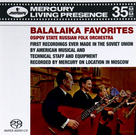 Osipov Folk Orchestra: Balalaika Favourites Mercury L.P [CD]