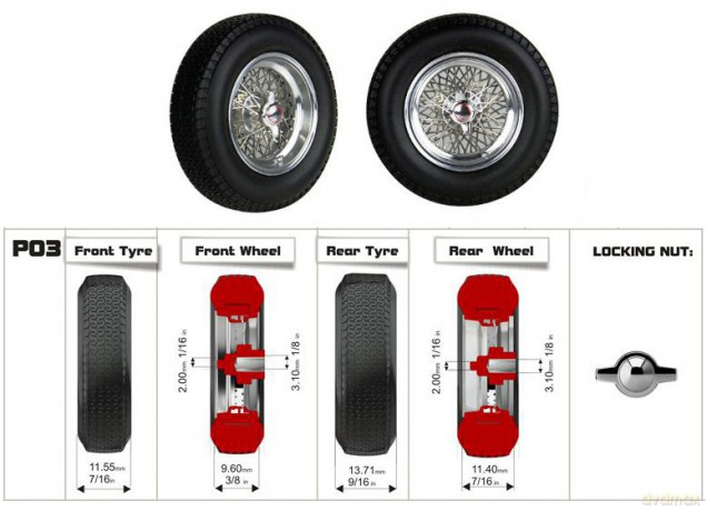 Bbr Aluminium Wire Wheels W2 Wings [ZABAWKA]