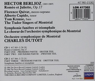 Osm Dut: Berl.Romeo Et Juliette (Ga) [2CD]
