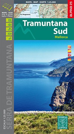 Mallorca -Tramuntana Sud GR11 map&hiking guide [KSIĄŻKA]