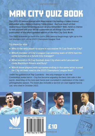 Man City Quiz Book - Mart Matthews [KSIĄŻKA]