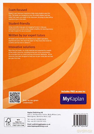 Management Accounting Fma Acca F2 [KSIĄŻKA]