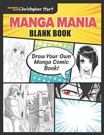 Manga Mania Blank Book - Christopher Hart [KOMIKS]