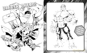 Marvel Avengers 5in1 Colouring [KSIĄŻKA]