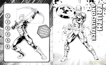 Marvel Avengers 5in1 Colouring [KSIĄŻKA]