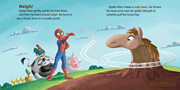 Marvel Beginnings: Spider Man Goes to the Farm - Steve Behling [KSIĄŻKA]